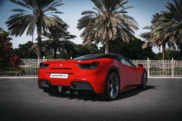 Ferrari 488 GTB Rental Service In Dubai